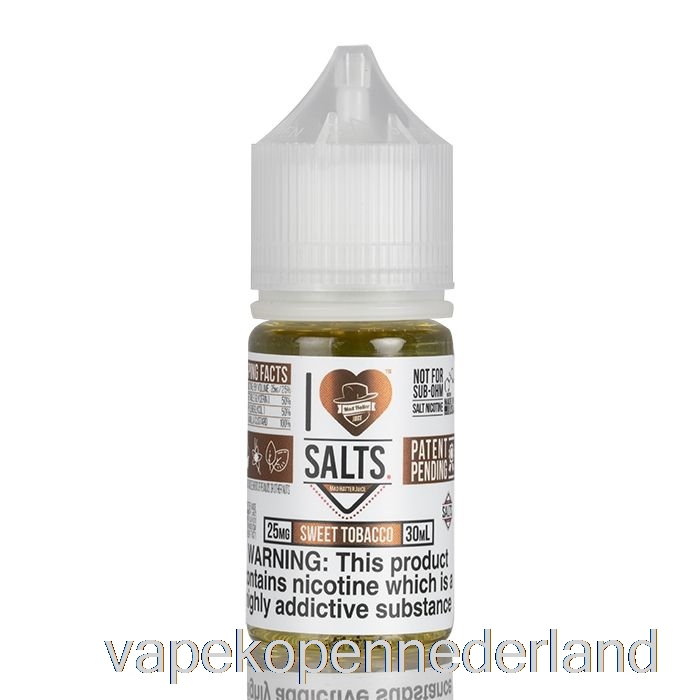 Elektronische Sigaret Vape Zoete Tabak - Ik Hou Van Zouten - 30 Ml 50 Mg